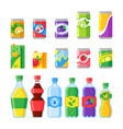 drink beverages cold energy or fizzy soda vector image