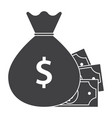 concept of money vector image vector image