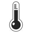 temperature icon mercury in glass weather symbol vector image