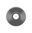 vinyl record isolated on a white background vector image