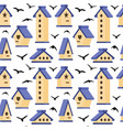 with nesting box vector image vector image