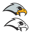 eagle head icon isolated on white background vector image