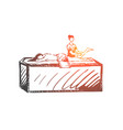 turkish bath relaxation spa leisure vector image vector image