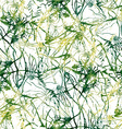 abstract green and yellow watercolor blobs vector image