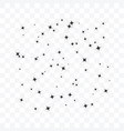 sparkling stars on sky icon transparent vector image vector image