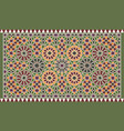 geometric arabic seamless pattern abstract vector image