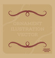 ornament vector image
