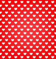 valentine card hearts background vector image