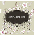 vintage label vector image