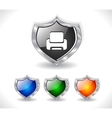 buttons for websites vector image vector image