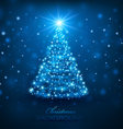 christmas background vector image
