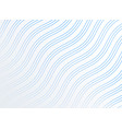 diagonal smooth wavy lines pattern background vector image