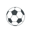 soccer-ball isolated on white vector image