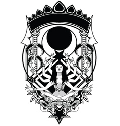 Bangas Goddess Royalty Free Vector Image Vectorstock