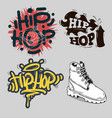 hip hop rap music related vector image