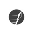 spear icon template vector image vector image