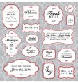 frame set vector image vector image