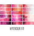 red watercolor gradient rectangles vector image