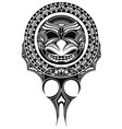 decorative mask vector image