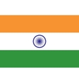 national flag of india vector image