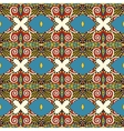 seamless geometry vintage pattern ethnic style vector image