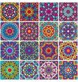 set of ethnic patterns vector image