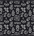 space seamless pattern vector image vector image