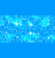 top view swimming pool seamless pattern vector image vector image