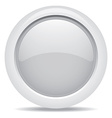 empty symbol icon luxury gray metal circle vector image vector image