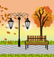 green park design vector image