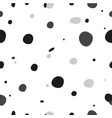 modern seamless dots doodle pattern vector image