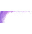 abstract surface purple watercolor texture vector image