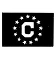 consular flag 1923 vintage vector image
