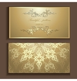 luxury card vector image