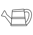 watering can icon gardening design vector image