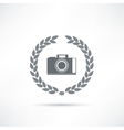 camera icon vector image