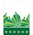 birds perched on hedge vector image vector image
