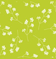 hand drawn floral seamless pattern vector image vector image