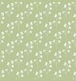 hand drawn floral seamless pattern vector image vector image