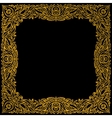 indian floral ornament vector image vector image