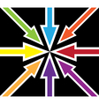britain abstract flag vector image