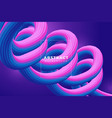 abstract wavy fluid background soft gradient pink vector image vector image