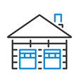 warehouse logistic concept icon vector image