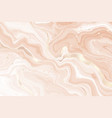 abstract blush liquid marble or watercolor vector image vector image