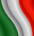 flag of italy vector image vector image