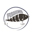 wobbler lure for fish vector image
