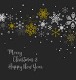 retro simple christmas card vector image