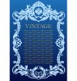 vintage style frame vector image