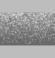 falling snowflakes on transparent background vector image