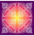 indian floral ornament vector image vector image